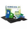 Rubber dam black, 15 x 15 cm, 36 pcs.
