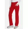 Women's Knit Waistband Scrub Pant CK002 Red