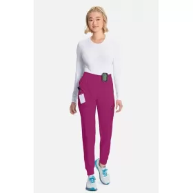 Women's Mid Rise Jogger Scrub Pant CK080A Future Fuchsia