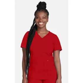 Medicininė moteriška palaidinė CK605 raudona