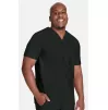 Men's V-Neck Solid Scrub Top CK885 Olive Branch