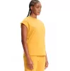 Women's Mock Neck Scrub Top CK742A Gold