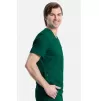 Men's V-Neck Solid Scrub Top WW603 Hunter