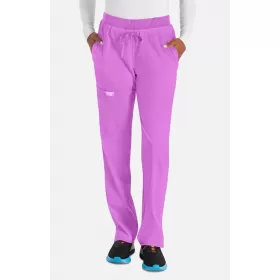 Women's Tapered Leg Drawstring Scrub Pant WW105 Sweet Berry