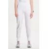 Women's Elastic Waistband Jogger Scrub Pant CK110A White