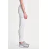 Women's Elastic Waistband Jogger Scrub Pant CK110A White