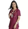 Medicininė palaidinė CK843 tamsiai raudona (vyno)