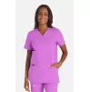 Women's V-Neck Solid Scrub Top WW620 Sweet Berry