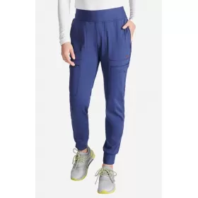 Women's Mid-Rise Jogger Scrub Pant CK092 Navy