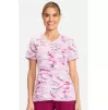 Women's 3 Pocket Marble Daze Print Scrub Top CK608 Marble Daze Women's 3 Pocket Marble Daze Print Scrub Top CK608 Marble Daze