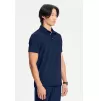 Men's Zip Pocket Polo Scrub Shirt CK825A Navy