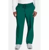 Men's Zip Fly Drawstring Scrub Pant WW190 Hunter Green
