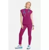 Medicininė moteriška palaidinė CK742A fuksijų rožinės spalvos (fuchsia)