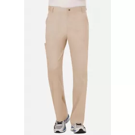 Men's Zip Fly Cargo Scrub Pant WW140 Khaki