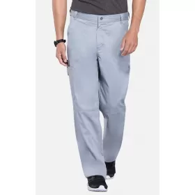 Men's Zip Fly Cargo Scrub Pant WW140 Grey
