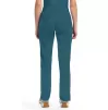 Mid Rise Tapered Leg Pull-on Pant CK065A in Caribbean Blue Mid Rise Tapered Leg Pull-on Pant CK065A in Caribbean Blue