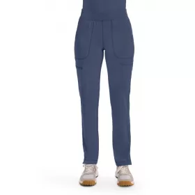Mid Rise Tapered Leg Pull-on Pant CK065A in Navy