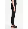 Women's Elastic Waistband Jogger Scrub Pant CK110A Black
