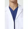 Medicininis vyriškas chalatas CK401 baltas Medicininis vyriškas chalatas CK401 baltas