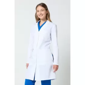 Lab Coat CK421 in White