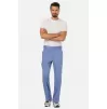 Men's Zip Fly Cargo Scrub Pant WW140 Ciel Blue