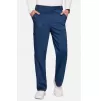 Men's Zip Fly Cargo Scrub Pant WW140 Navy