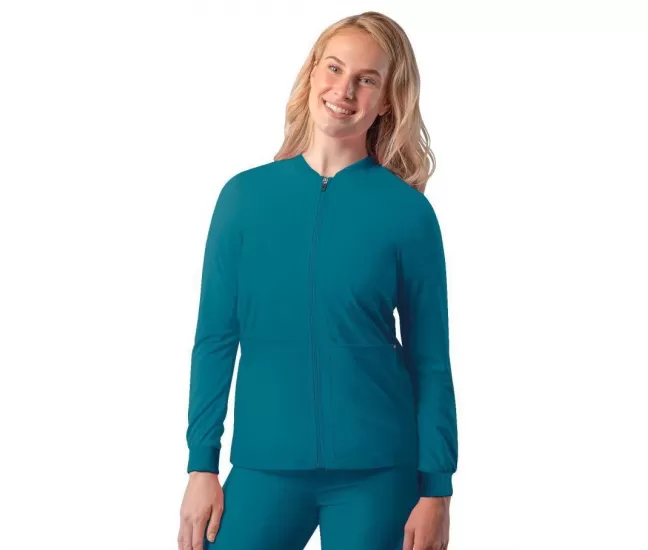 Švarkelis užsegamas užtrauktuku A6200 karibų mėlynas