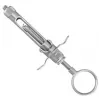SS-2000 Syringe manual aspirating breech loading with ring handle 1,8 ml