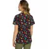 Women's Medical tunic ISABELLA, Colorful Love