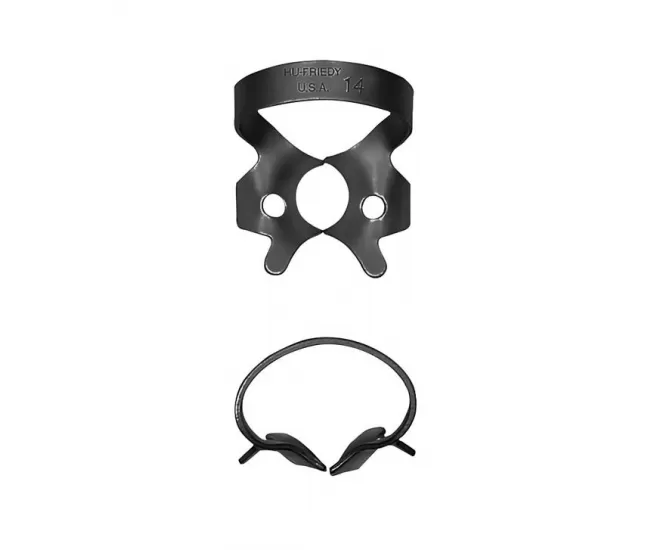 Black Line rubber dam clamp #14