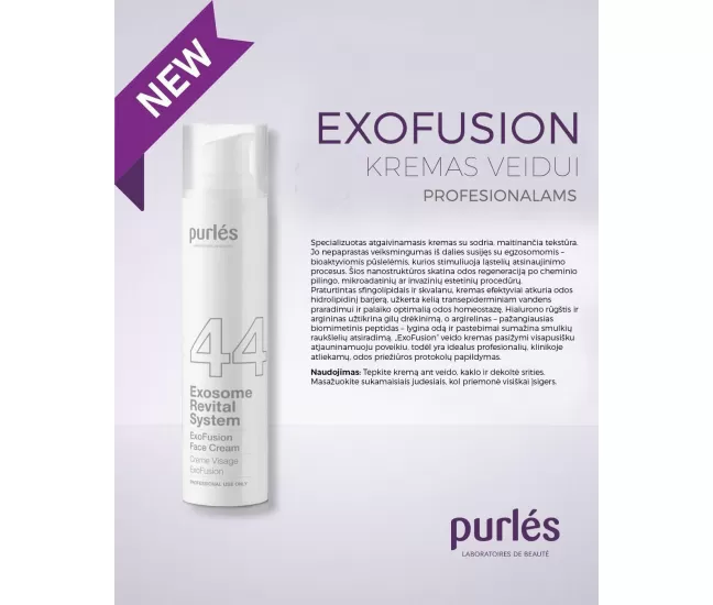 ExoFusio Face Cream, 100ml, Purles 44