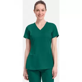 Medical women`s top HHE2500 Hunter Green
