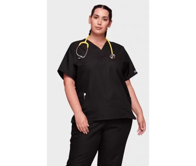 Women’s Cherokee Originals V-Neck scrub top,WWE4700, Black
