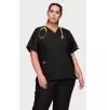 Women’s Cherokee Originals V-Neck scrub top,WWE4700, Black
