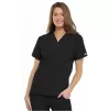 Women’s Cherokee Originals V-Neck scrub top,WWE4700, Black