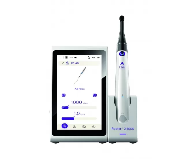 Endo motor with integrated Apex locator Rooter X4000