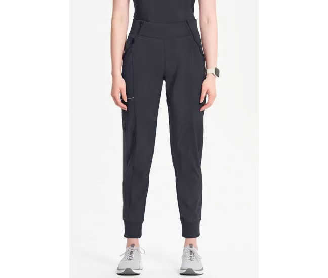 Medicininės moteriškos kelnės CK110A tamsiai pilkos