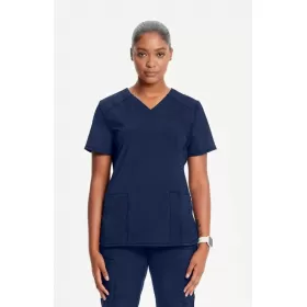 Medicininė moteriška palaidinė CK865A tamsiai mėlyna