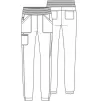 Women's Jogger Scrub Pant WW011 Soft Marine