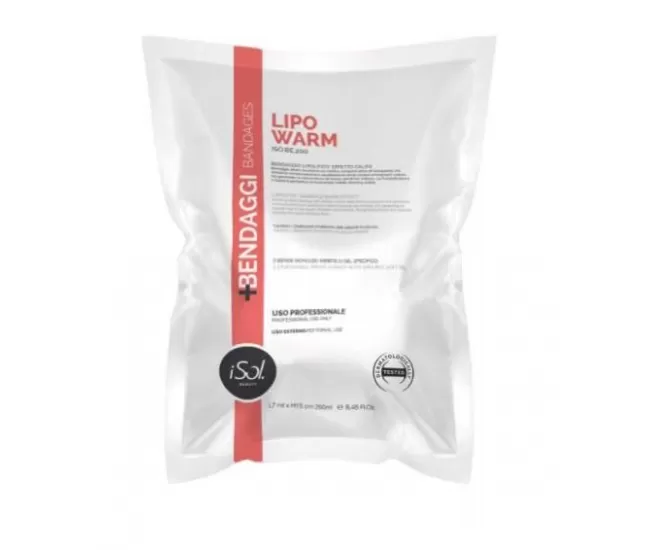 Bandažai kūno įvyniojimui, LIPO WARM, 2 vnt., ISOL