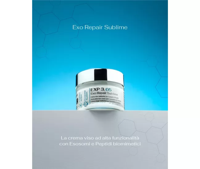 Atstatomasis kremas su egzosomomis ir peptidais EXP 3-05, Exo Repair Sublime 30ml, OCare Atstatomasis kremas su egzosomomis ir peptidais EXP 3-05, Exo Repair Sublime 30ml, OCare