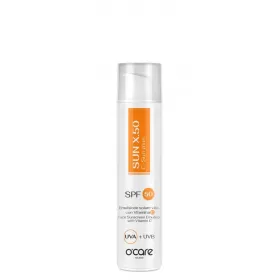 Veido apsaugos emulsija nuo saulės su Vit.C SPF50, SUN X-50 C-Sun Plus, 50 ml, OCare