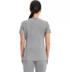 Mock Wrap Top WWE610 Grey Mock Wrap Top WWE610 Grey