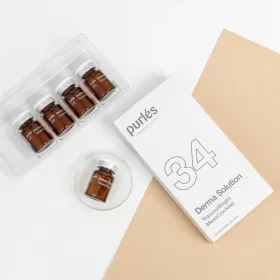 Šviesinantis, depigmentacinis mezoterapinis kokteilis, Derma Solution TranexaBright 5 x 5ml, Purles 34 Šviesinantis, depigmentacinis mezoterapinis kokteilis, Derma Solution TranexaBright 5 x 5ml, Purles 34