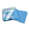 Koferdamo guma šviesiai mėlyna 15 x 15 cm be latekso medium, 36 vnt.