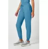 Medicininės moteriškos vidutinio aukščio juosmens jogger stiliaus kelnės CK00034A, melsvos (Heritage Blue) Medicininės moteriškos vidutinio aukščio juosmens jogger stiliaus kelnės CK00034A, melsvos (Heritage Blue)