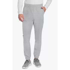 Men's 4-Pocket Cargo Jogger Scrub Pant CK278A Grey