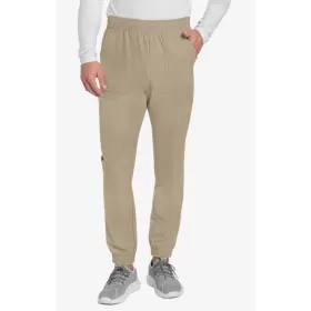 Men's 4-Pocket Cargo Jogger Scrub Pant CK278A Khaki