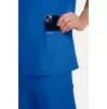 Men's 3-Pocket V-Neck Scrub Top CK783A Royal Men's 3-Pocket V-Neck Scrub Top CK783A Royal
