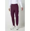 Men's 5-Pocket Interior Drawstring Jogger Scrub Pant IN027A Wine Men's 5-Pocket Interior Drawstring Jogger Scrub Pant IN027A Wine